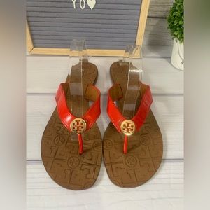 Tory Burch Orange sandals size 10